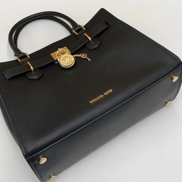 Michael Kors Hamilton Meidum Satchel Shoulder Crossbody - Picture 13 of 16